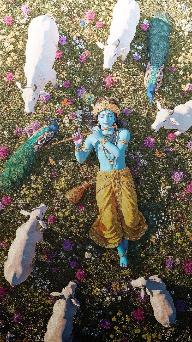 Krishna Leela Illustration 2