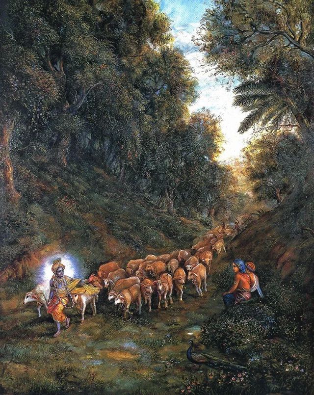 Krishna Leela Illustration 5